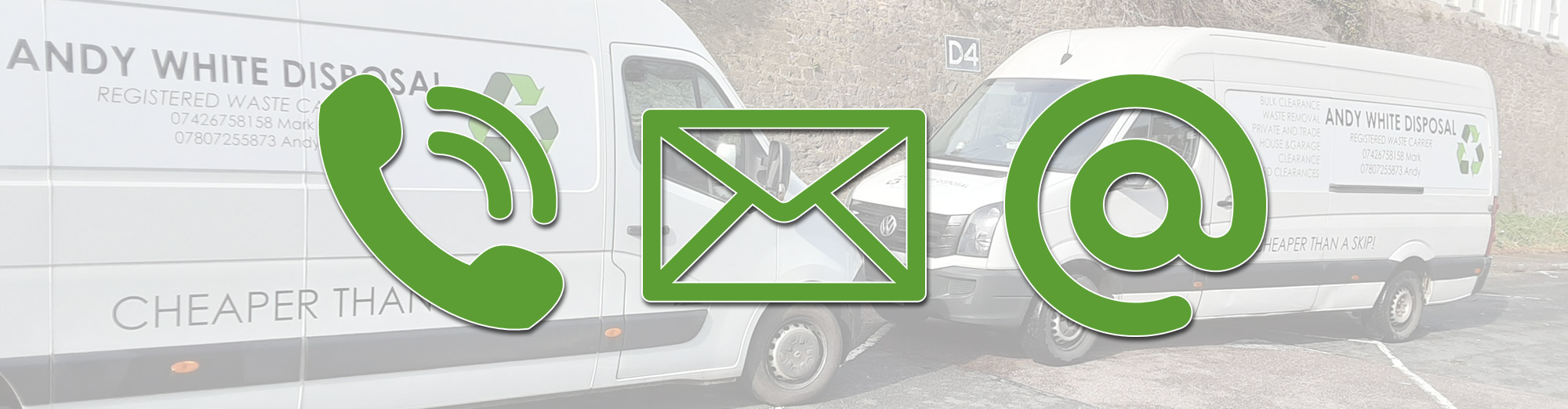 Contact Andy White Disposal